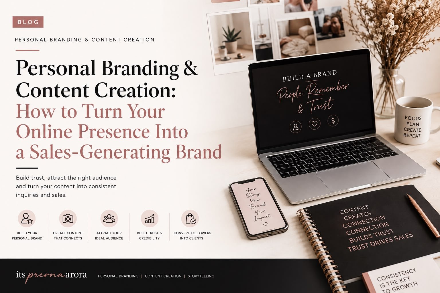 Personal Branding & Content Creation: How to Turn Your Online Presence Into a Sales-Generating Brand